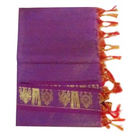 Namo Border Shawl ( Violet)